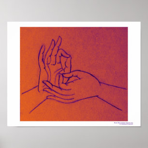 Affiche de Dharmachakra Mudra