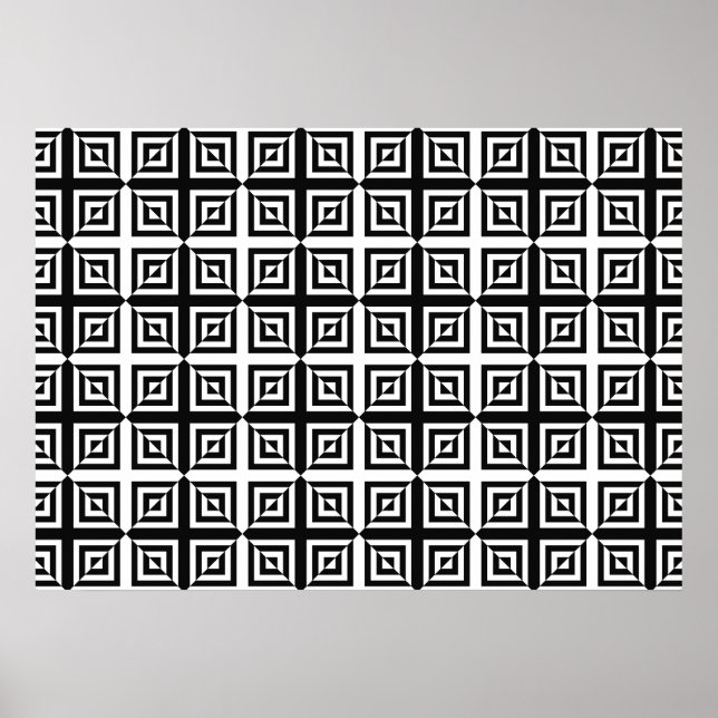 affiche de diamants optiques (Devant)