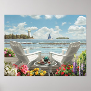 Affiche de "évasion d'été" d'Alan Giana