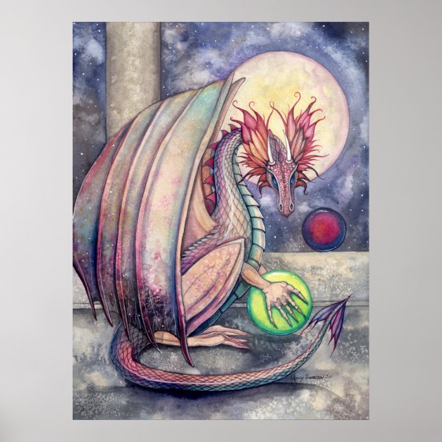 Affiche de fantasy Dragon's Perch (Devant)
