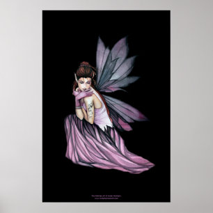 Affiche de fée gothique Beaufitul par Molly Harris