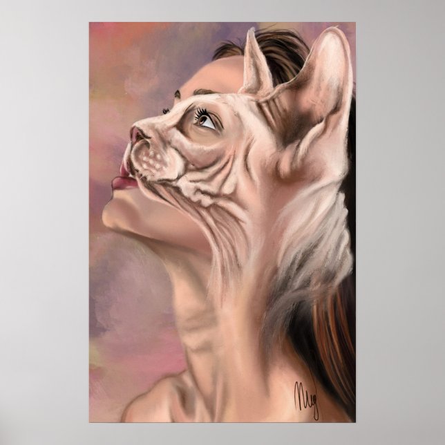 Affiche de Femme Chat (Devant)
