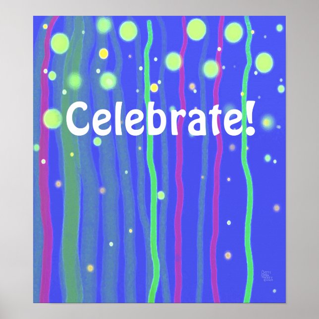 Affiche de fête ! (Devant)
