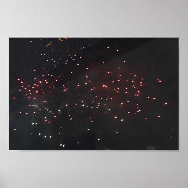 Affiche de Feux d'Artifice (Devant)