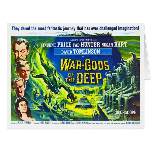 Affiche de film d'aventure 1965 (Devant horizontal)