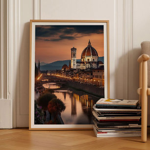 Affiche de Florence Impression de Florence Italie 