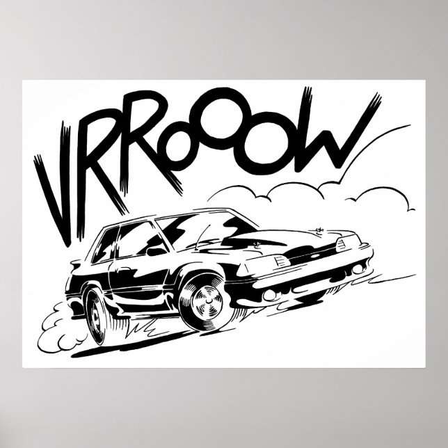 Affiche de Fox Mustang (Devant)