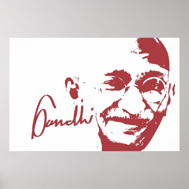 Affiche de Gandhi (Devant)