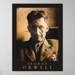 Affiche de George Orwell