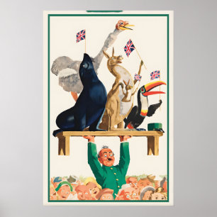 Affiche de Guinness  John Gilroy Vintage Irlandais