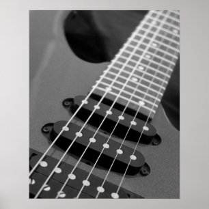 Affiche de guitare