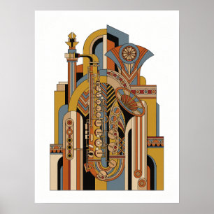 Affiche de Jazz Vintage