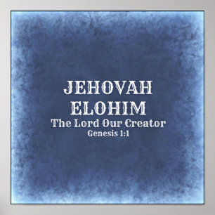 Affiche de Jéhovah Elohim
