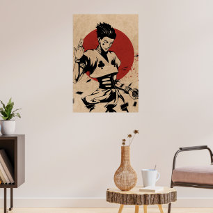 Affiche de Jester Anime Esthétique avec Cartes à J