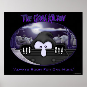 Affiche de Kilroy de faucheuse