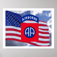Affiche de la 82e division aéroportée