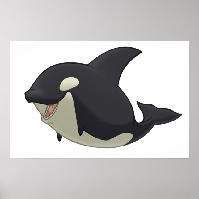 Affiche de la baleine tueuse (Devant)
