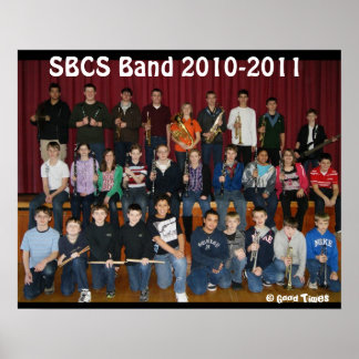 Affiche de la bande 2010-2011