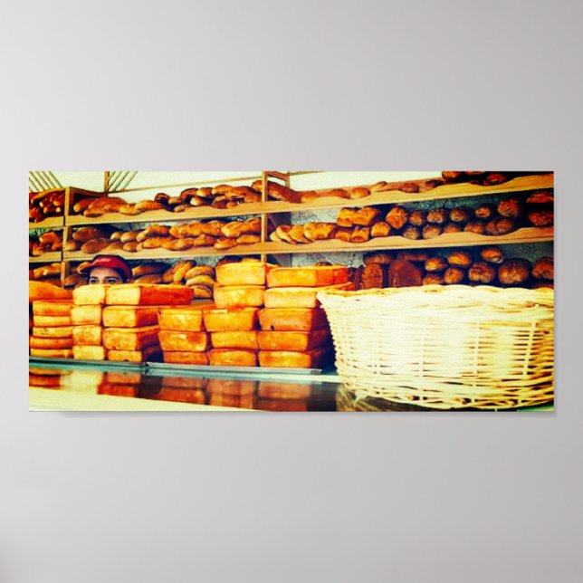 Affiche de la Boutique de Pain (Devant)