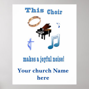 Affiche de la chorale