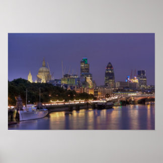 Affiche de la City de Londres