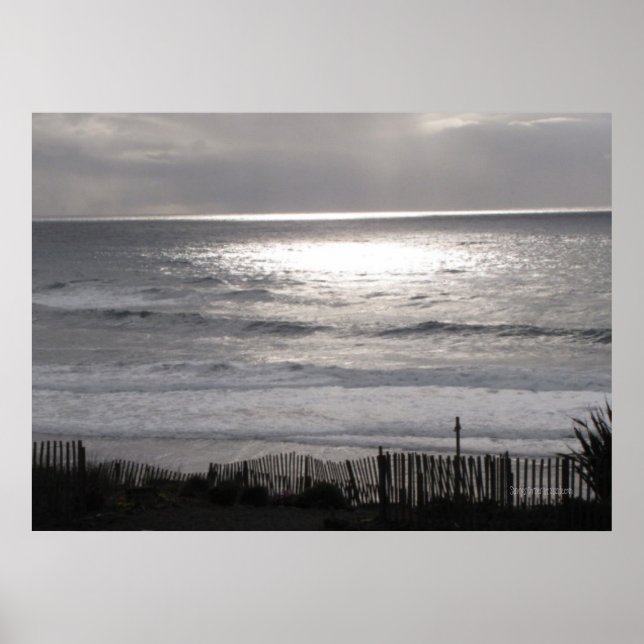 Affiche de la côte du Pacifique (Devant)