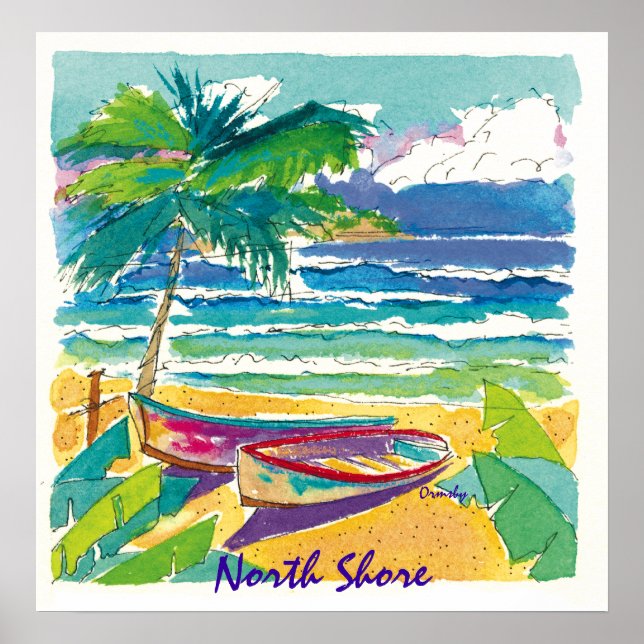 Affiche de la Côte-Nord (Devant)