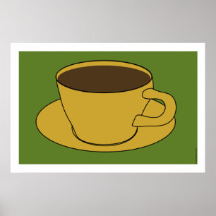Affiche de la Coupe du café des années 1970