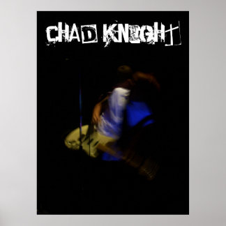 Affiche de la Cravate de Chad Knight Blurry