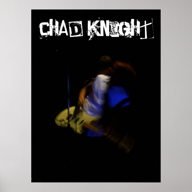 Affiche de la Cravate de Chad Knight Blurry (Devant)