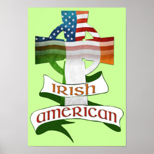 Affiche de la Croix celtique irlandaise