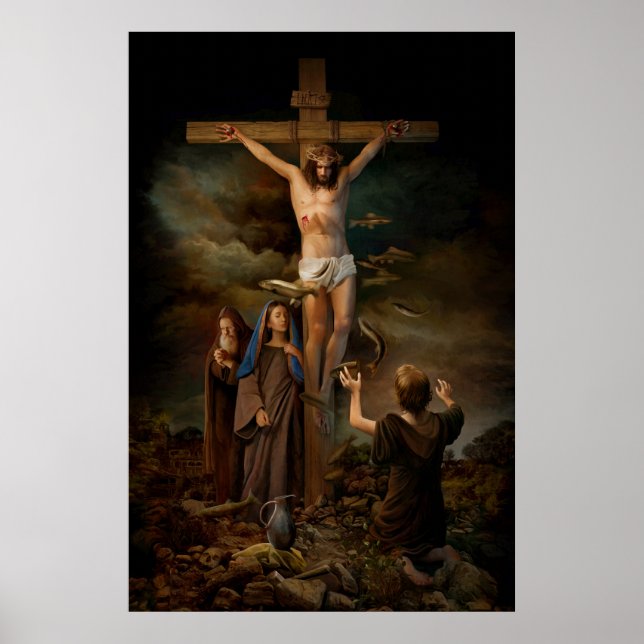 affiche de la crucifixion (Devant)