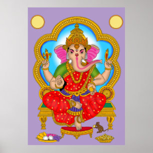 Affiche de la déesse Vinayaki