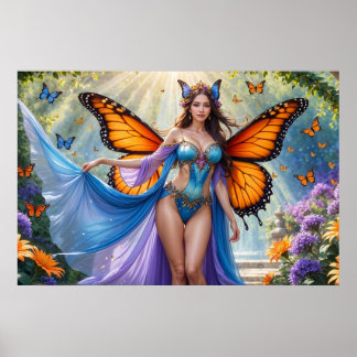 Affiche de la Fée aux Ailes de Papillon (3)