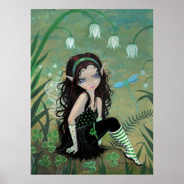 Affiche de la Fée Shramrock par Molly Harrison (Devant)