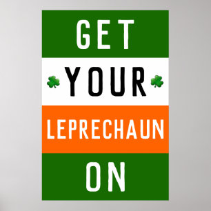 Affiche de la fête de la Saint-Patrick