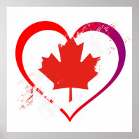 Affiche de la fête du Canada