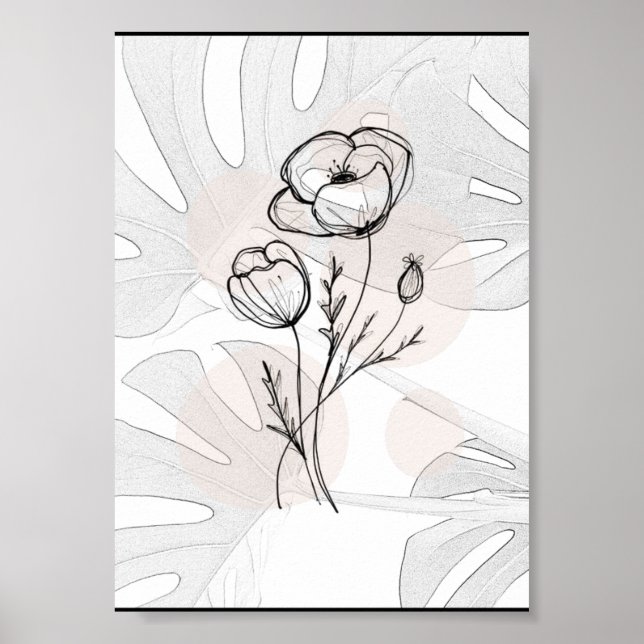 Affiche de la fête florale (Devant)