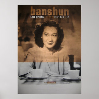 affiche de la fin du printemps banshun