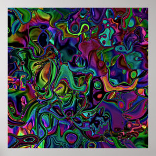 Affiche de la fonte du cerveau