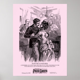 Affiche de la Gazette de police l'a aimée