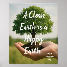 Affiche de la Journée mondiale de l'environnement