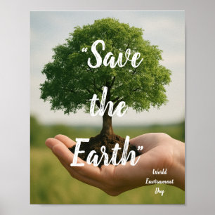Affiche de la Journée mondiale de l'environnement