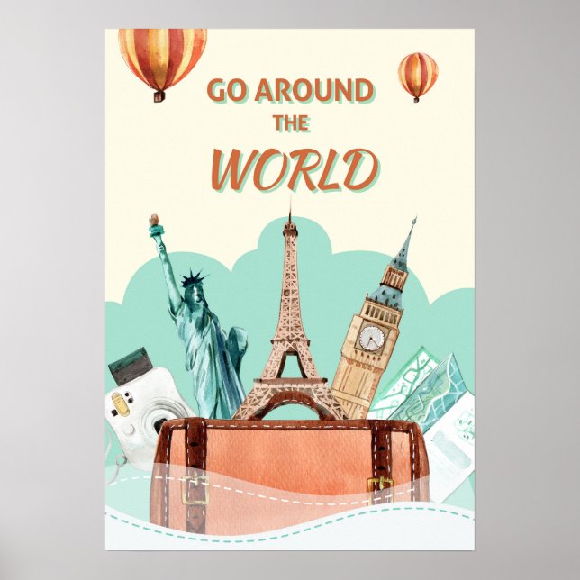 Affiche de la Journée mondiale du tourisme (Devant)