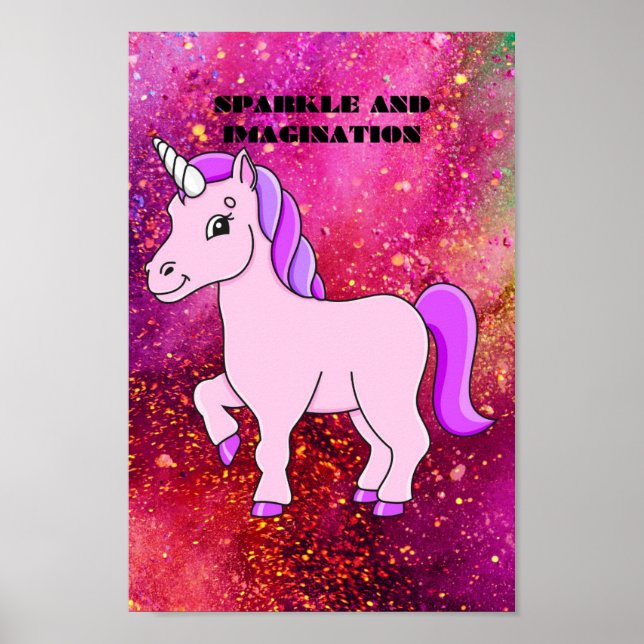 Affiche de la licorne (Devant)