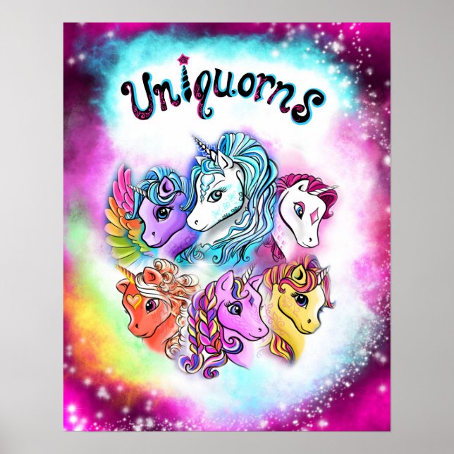 Affiche de la licorne (Devant)