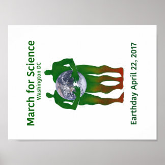 Affiche de la Marche pour la science