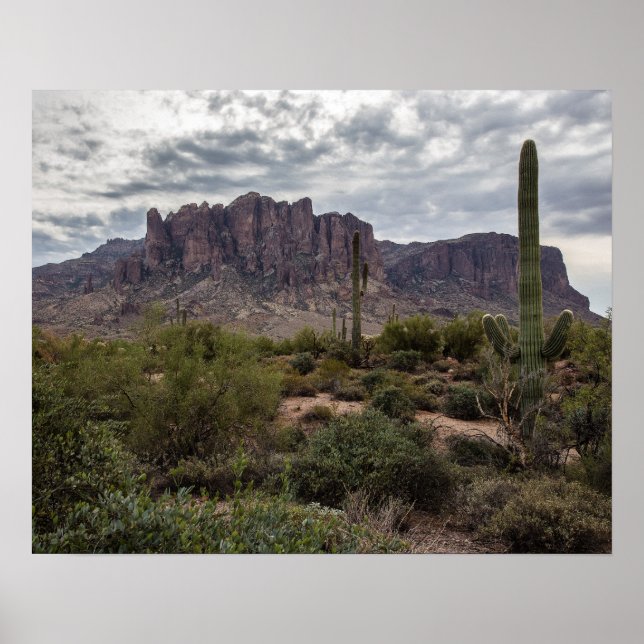 Affiche de la montagne de superstition (Devant)