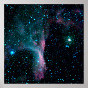 Affiche de la nébuleuse DG129 (Scorpius)