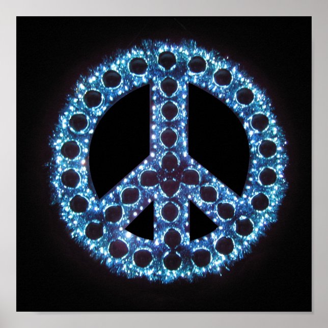 affiche de la paix bleue (Devant)